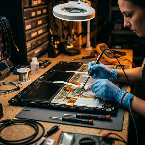 LCD TV power board repair