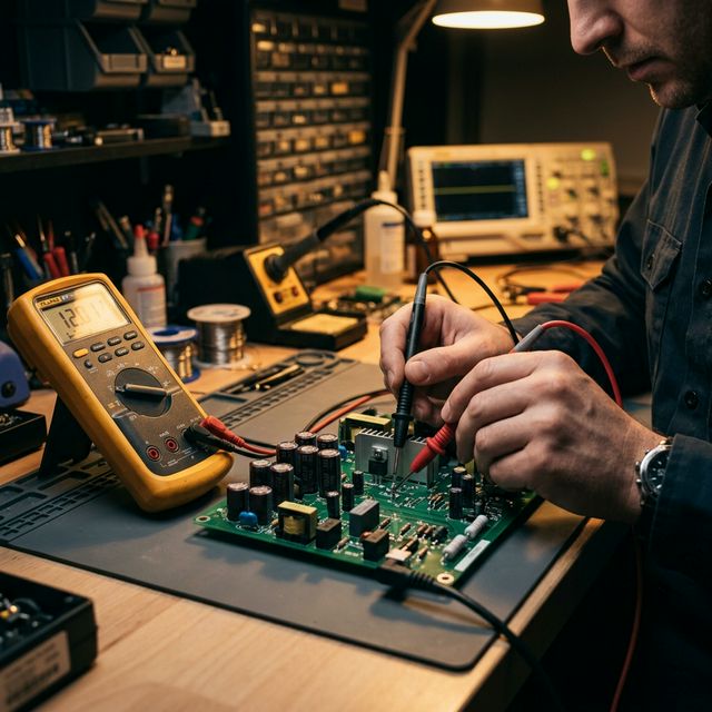 TV power supply fault diagnosis