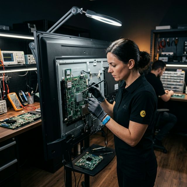 Smart TV motherboard repair